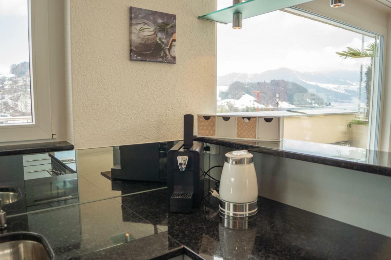 Local-Apartments Pilatus Penthouse Lucerna Exterior foto