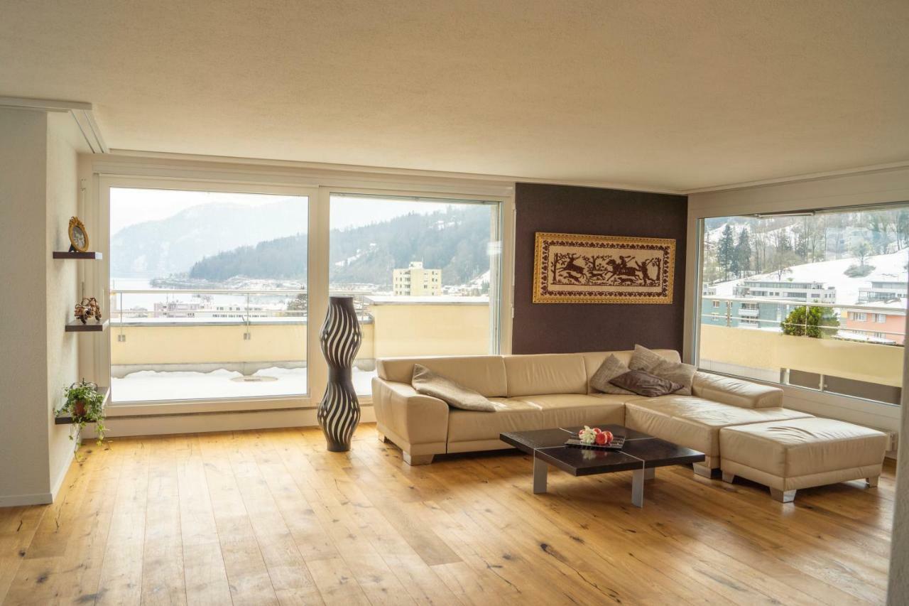 Local-Apartments Pilatus Penthouse Lucerna Exterior foto